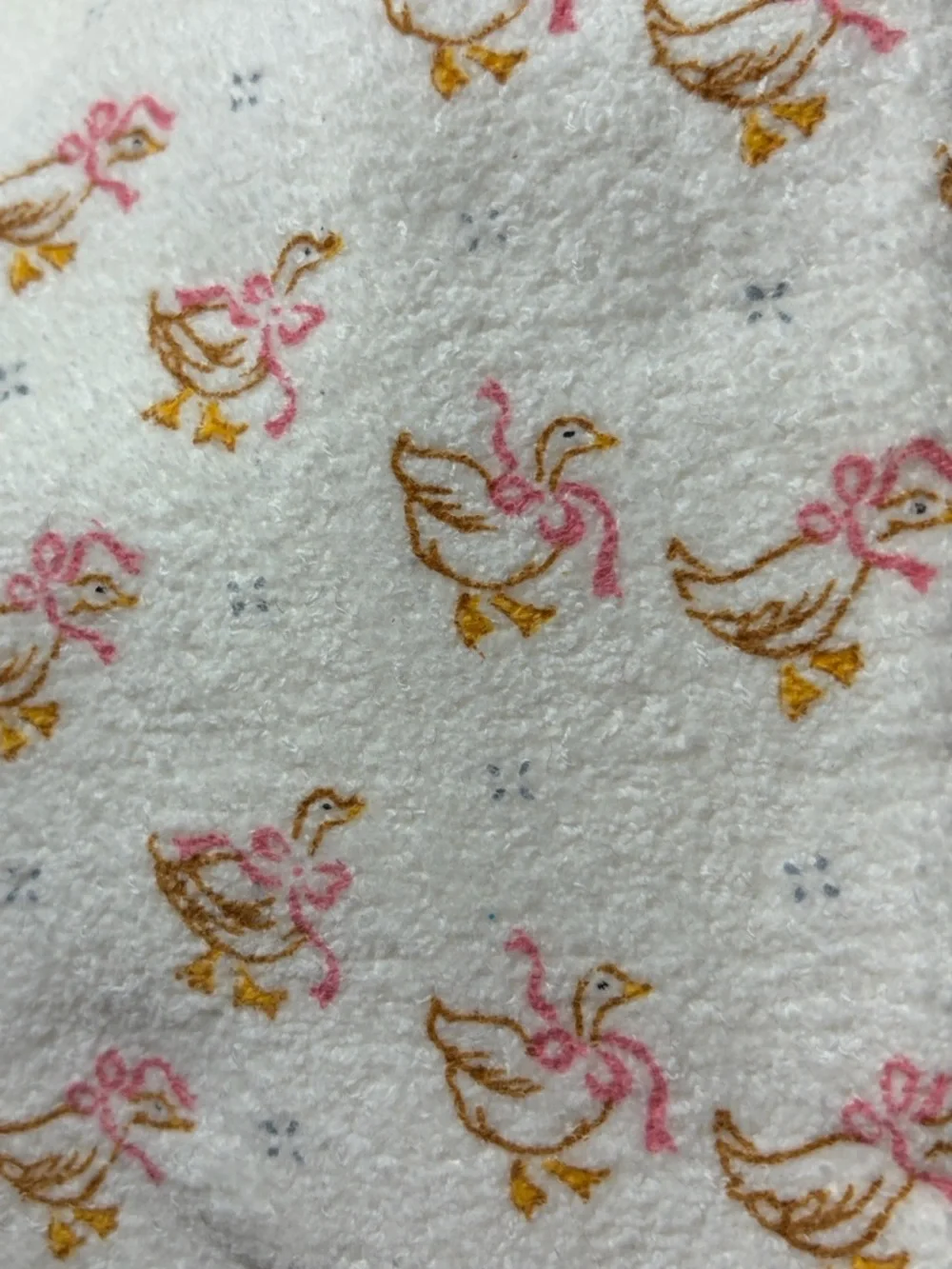Vintage Cross stitch collectibles spring geese hand towels NWT goose geese ducks - Picture 8 of 10